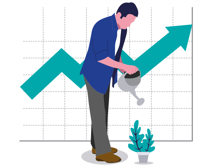illustration growth 1 -